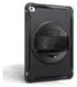 Apple iPad Mini 5/4/3/2/1 Hybride Kickstand Hoesje Handriem Zwart afbeelding 15