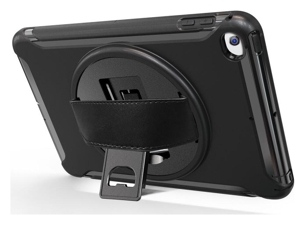Apple iPad Mini 5/4/3/2/1 Hybride Kickstand Hoesje Handriem Zwart afbeelding 16