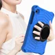 Samsung Galaxy Tab A7 Lite Hoes 360 Graden Kickstand Back Cover Blauw afbeelding 2