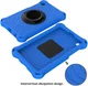 Samsung Galaxy Tab A7 Lite Hoes 360 Graden Kickstand Back Cover Blauw afbeelding 8