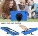 Samsung Galaxy Tab A7 Lite Hoes 360 Graden Kickstand Back Cover Blauw afbeelding 7