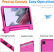 Samsung Galaxy Tab A7 Lite Kinder Tablethoes met Handvat Roze afbeelding 8
