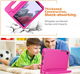 Samsung Galaxy Tab A7 Lite Kinder Tablethoes met Handvat Roze afbeelding 11