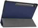 Samsung Galaxy Tab S7 FE Hoes Tri-Fold Book Case Kunstleer Blauw afbeelding 13