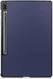 Samsung Galaxy Tab S7 FE Hoes Tri-Fold Book Case Kunstleer Blauw afbeelding 10