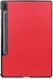 Samsung Galaxy Tab S7 FE Hoes Tri-Fold Book Case Kunstleer Rood afbeelding 10