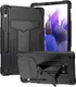 Samsung Galaxy Tab S7 FE/S7 Plus Hoes Kickstand Back Cover Zwart afbeelding 1