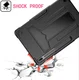 Samsung Galaxy Tab S7 FE/S7 Plus Hoes Kickstand Back Cover Zwart afbeelding 2