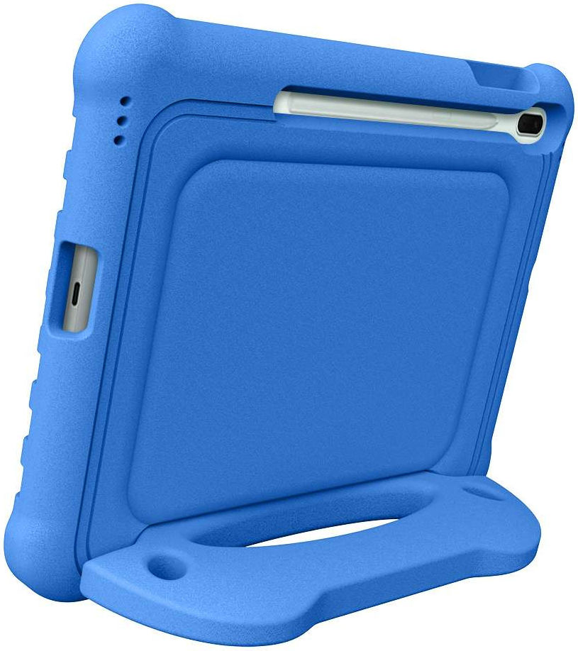 Samsung Galaxy Tab S8+ / S7 FE / S7+ Kinder Tablethoes met Handvat Blauw afbeelding 10