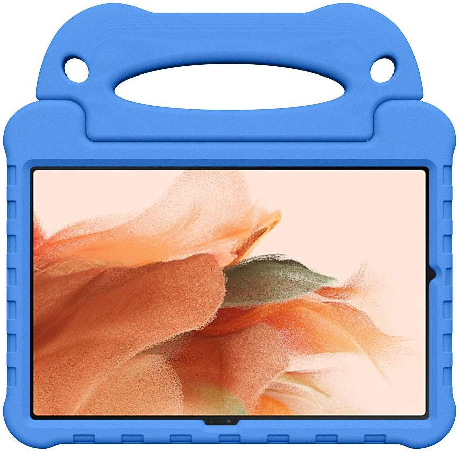 Samsung Galaxy Tab S8+ / S7 FE / S7+ Kinder Tablethoes met Handvat Blauw afbeelding 2