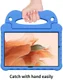 Samsung Galaxy Tab S8+ / S7 FE / S7+ Kinder Tablethoes met Handvat Blauw afbeelding 4