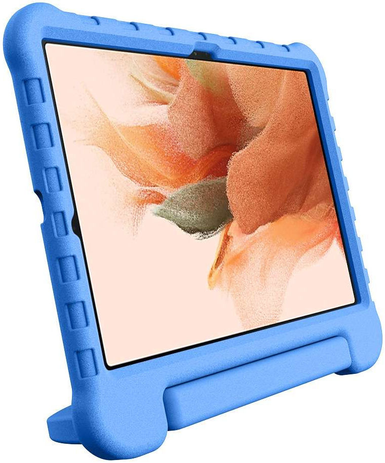 Samsung Galaxy Tab S8+ / S7 FE / S7+ Kinder Tablethoes met Handvat Blauw afbeelding 9