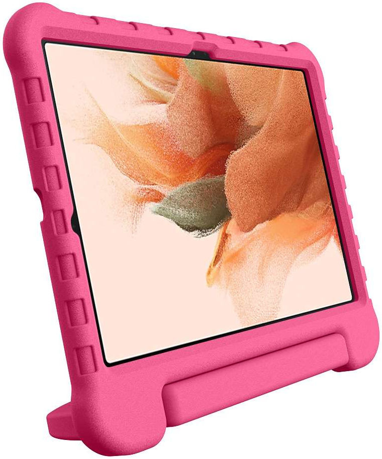 Samsung Galaxy Tab S8+ / S7 FE / S7+ Kinder Tablethoes met Handvat Roze afbeelding 11