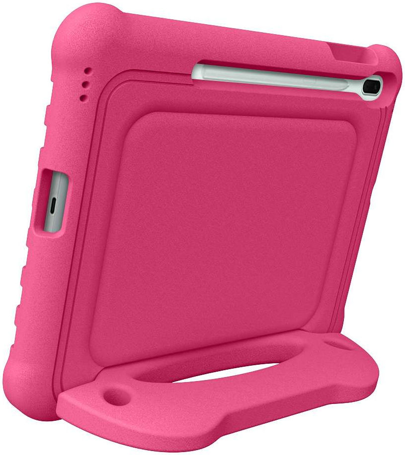Samsung Galaxy Tab S8+ / S7 FE / S7+ Kinder Tablethoes met Handvat Roze afbeelding 7
