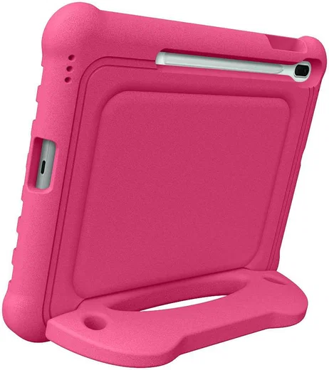 Samsung Galaxy Tab S8+ / S7 FE / S7+ Kinder Tablethoes met Handvat Roze afbeelding 7