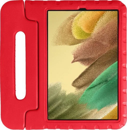 Samsung Galaxy Tab S8+ / S7 FE / S7+ Kinder Tablethoes met Handvat Rood afbeelding 1