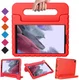 Samsung Galaxy Tab S8+ / S7 FE / S7+ Kinder Tablethoes met Handvat Rood afbeelding 2