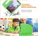 Samsung Galaxy Tab S8+ / S7 FE / S7+ Kinder Tablethoes met Handvat Groen afbeelding 6