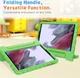 Samsung Galaxy Tab S8+ / S7 FE / S7+ Kinder Tablethoes met Handvat Groen afbeelding 8