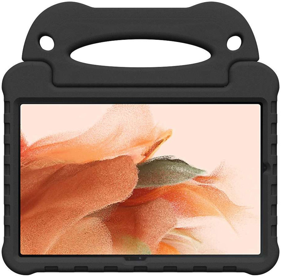 Samsung Galaxy Tab S7 FE / S7 Plus Kinder Tablethoes met Handvat Zwart afbeelding 2