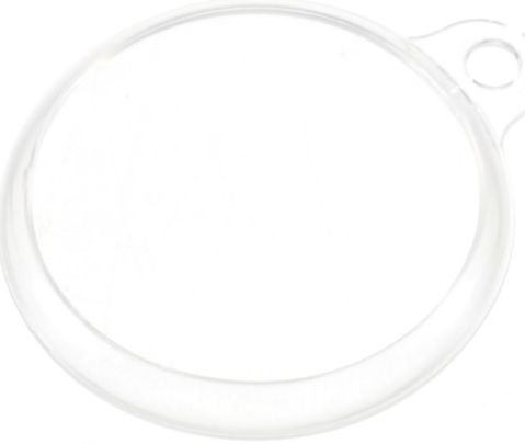 Apple AirTag Sleutelhanger TPU met Gesp Transparant afbeelding 4