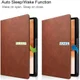 Samsung Galaxy Tab S7 FE Hoes Kunstleer Book Case met Stand Bruin afbeelding 3