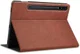 Samsung Galaxy Tab S7 FE Hoes Kunstleer Book Case met Stand Bruin afbeelding 4