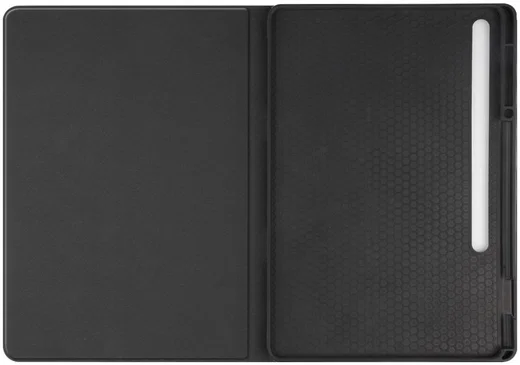 Samsung Galaxy Tab S7 FE Hoes Kunstleer Book Case met Stand Bruin afbeelding 5