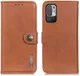 KHAZNEH Xiaomi Redmi Note 10 5G / Poco M3 Pro Hoesje Book Case Bruin afbeelding 3