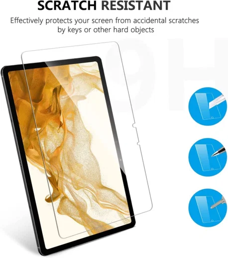 Samsung Galaxy Tab S7 FE Screen Protector Ultra Clear Display Folie afbeelding 4