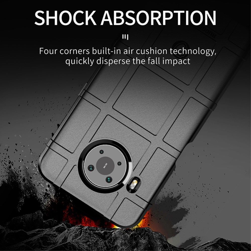 Nokia X10 / X20 Hoesje Shock Proof Rugged Shield Zwart afbeelding 2