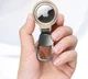 Apple AirTag Sleutelhanger Metalen Case + Magnetische Sluiting Silver afbeelding 3