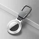 Apple AirTag Sleutelhanger Metalen Case + Magnetische Sluiting Silver afbeelding 2
