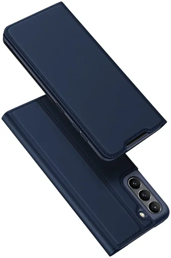 Dux Ducis Skin Pro Series Samsung Galaxy S21 FE Hoesje Wallet Blauw afbeelding 4