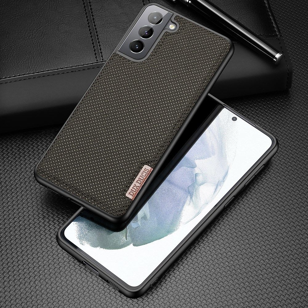 Dux Ducis Fino Series Samsung Galaxy S21 FE Hoesje Back Cover Groen afbeelding 2