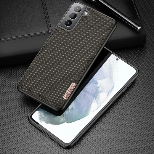 Dux Ducis Fino Series Samsung Galaxy S21 FE Hoesje Back Cover Groen afbeelding 2