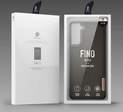 Dux Ducis Fino Series Samsung Galaxy S21 FE Hoesje Back Cover Groen afbeelding 9