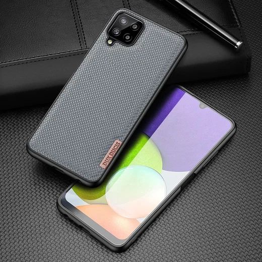 Dux Ducis Fino Series Samsung Galaxy M22/A22 4G Hoesje Backcover Blauw afbeelding 2
