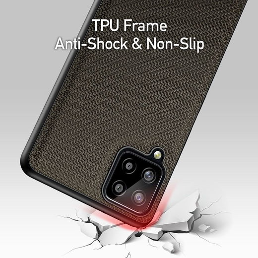 Dux Ducis Fino Series Samsung Galaxy M22/A22 4G Hoesje Backcover Groen afbeelding 4