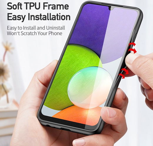 Dux Ducis Fino Series Samsung Galaxy M22/A22 4G Hoesje Backcover Groen afbeelding 6