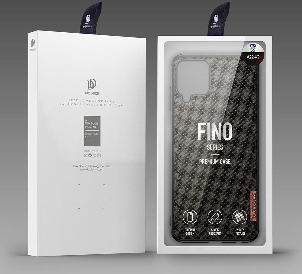 Dux Ducis Fino Series Samsung Galaxy M22/A22 4G Hoesje Backcover Groen afbeelding 8