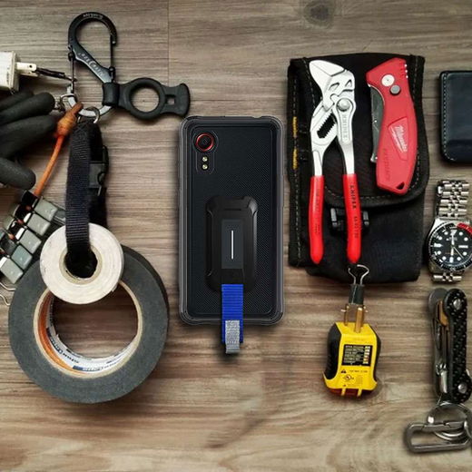 Armor X BX-Series Samsung Galaxy Xcover 5 Robuust Hoesje Zwart afbeelding 6