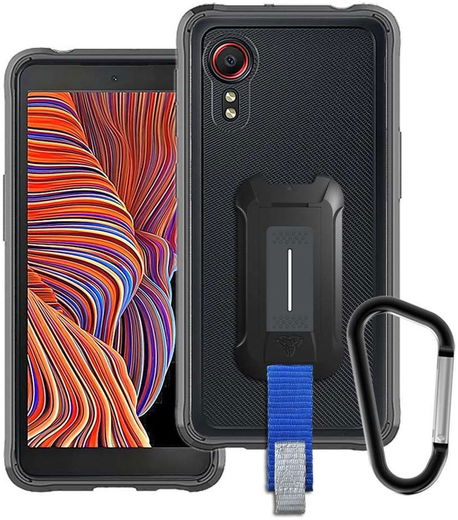 Armor X BX-Series Samsung Galaxy Xcover 5 Robuust Hoesje Zwart afbeelding 5