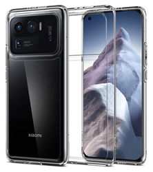 Spigen Ultra Hybrid Xiaomi Mi 11 Ultra Hoesje Ultra Clear Transparant afbeelding