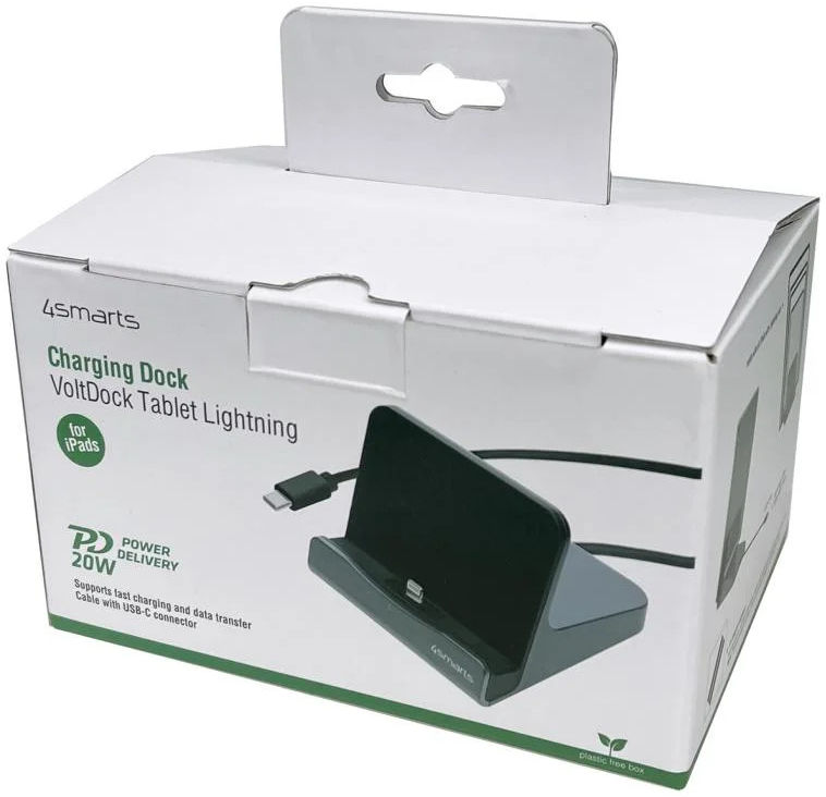 4smarts VoltDock 20W Apple Lightning Docking Oplaad Station Gunmetal afbeelding 13