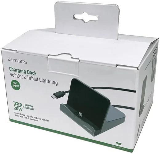 4smarts VoltDock 20W Apple Lightning Docking Oplaad Station Gunmetal afbeelding 13