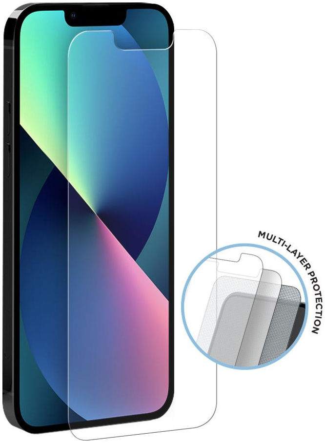 Eiger Apple iPhone 13/13 Pro Display Folie Screen Protector [2-Pack] afbeelding 5