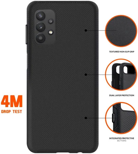 Eiger North Series Samsung Galaxy A32 4G Hoesje Zwart afbeelding 3