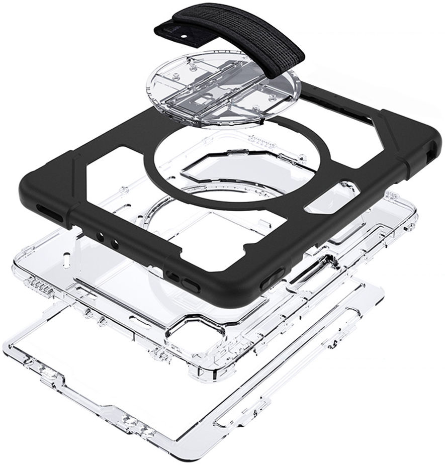 Eiger Peak 2000m Apple iPad Pro 11 2021 Hoes Transparant afbeelding 5