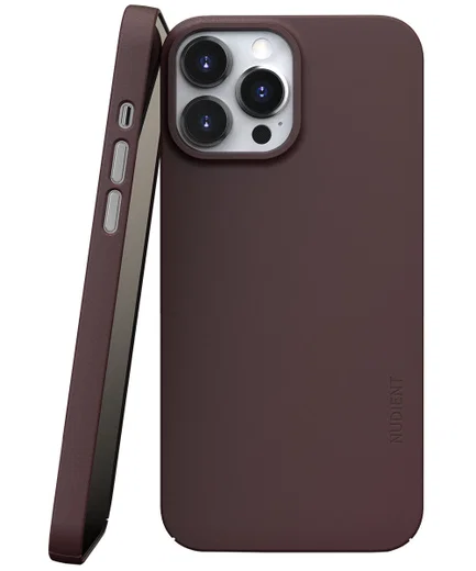Nudient Thin Case V3 Apple iPhone 13 Pro Max Hoesje Back Cover Rood afbeelding 1